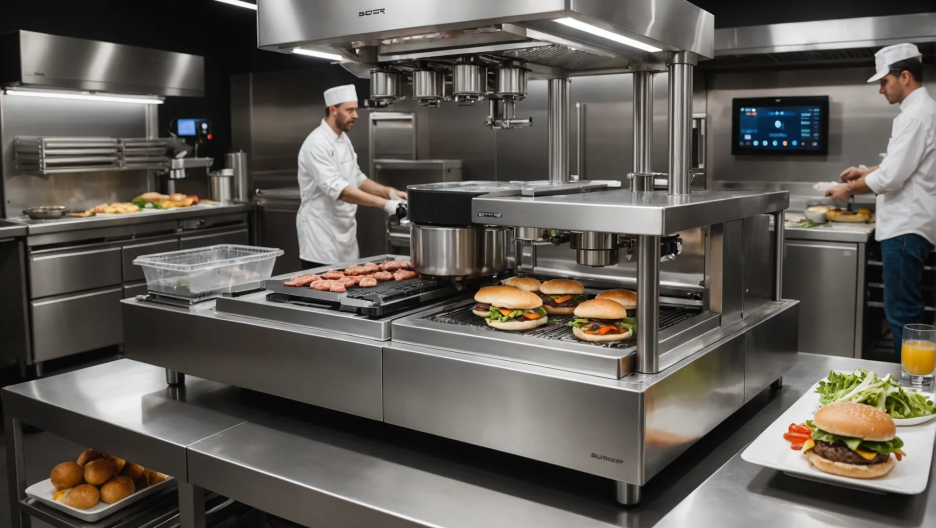 machine a burger